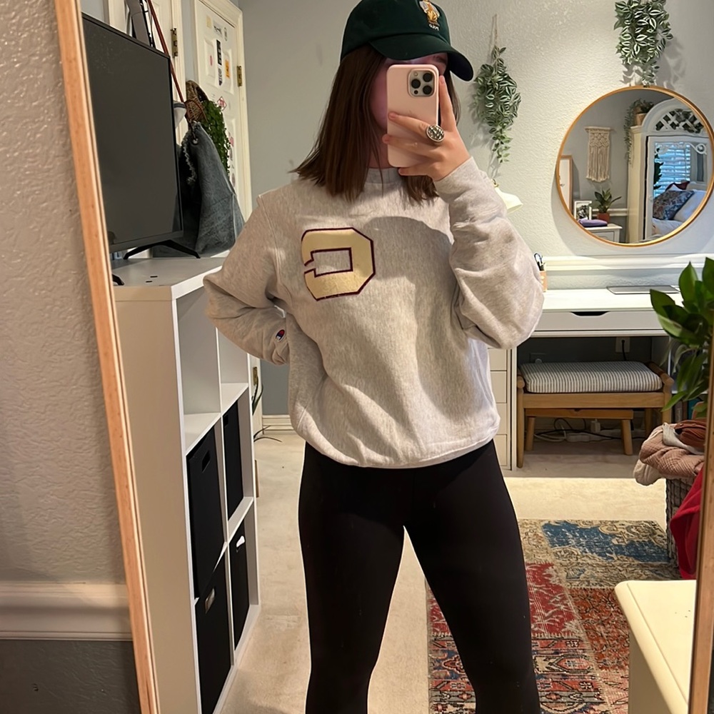 CHAMPION LETTERMAN LETTER CREW